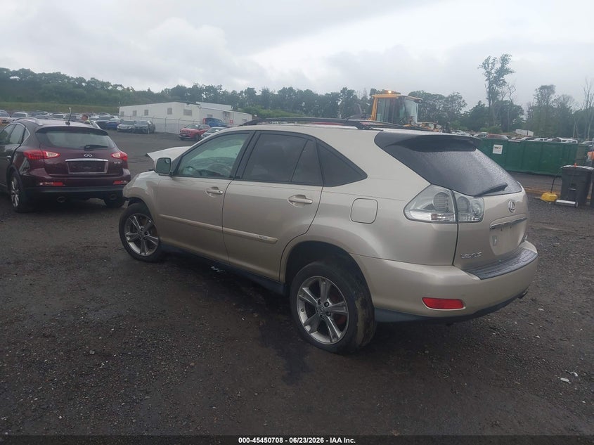 2007 Lexus Rx VIN JTJHW31U672017904 IAAI salvage auction — NORMAL WEAR, Clear (New Jersey), sold $450 on 2026-07-30 (photo 3)