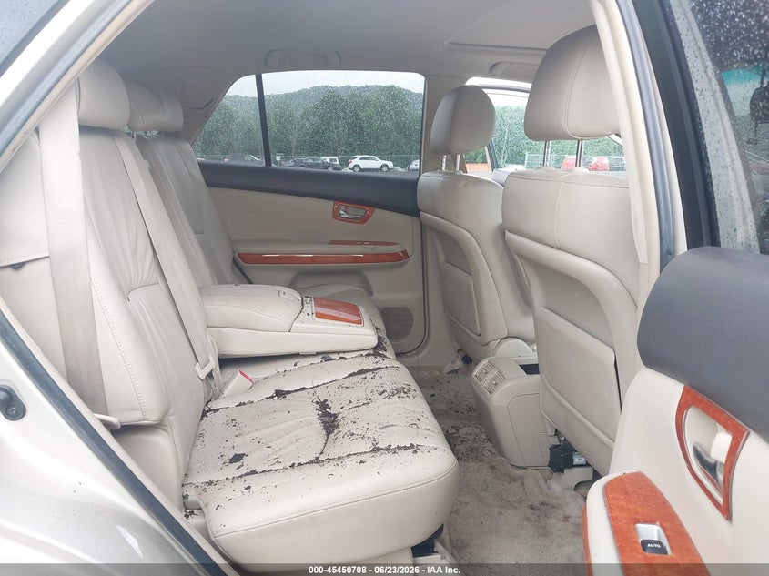 2007 Lexus Rx VIN JTJHW31U672017904 IAAI salvage auction — NORMAL WEAR, Clear (New Jersey), sold $450 on 2026-07-30 (photo 8)