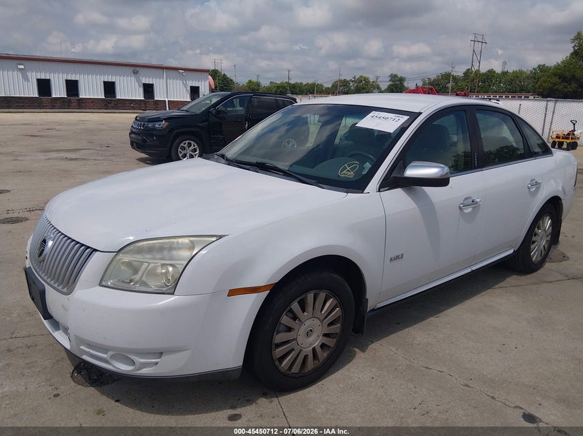 2008 Mercury Sable VIN 1MEHM40W28G624564 IAAI salvage auction — NORMAL WEAR, Clear (Missouri), sold $175 on 2026-07-21 (photo 2)