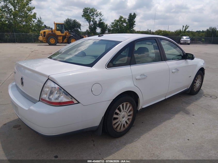 2008 Mercury Sable VIN 1MEHM40W28G624564 IAAI salvage auction — NORMAL WEAR, Clear (Missouri), sold $175 on 2026-07-21 (photo 4)