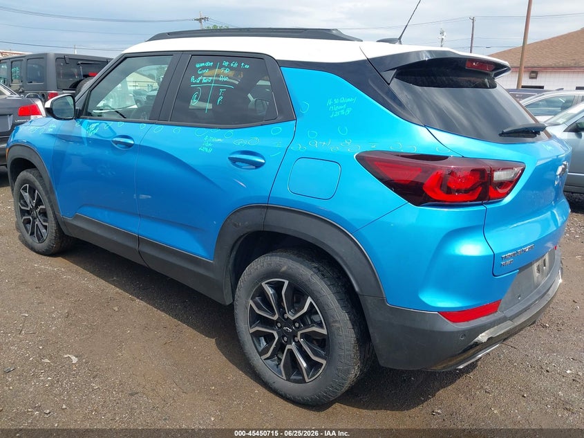 2025 Chevrolet Trailblazer VIN KL79MSSL8SB150974 IAAI salvage auction — HAIL, Wait Title, sold $10,925 on 2026-09-02 (photo 3)