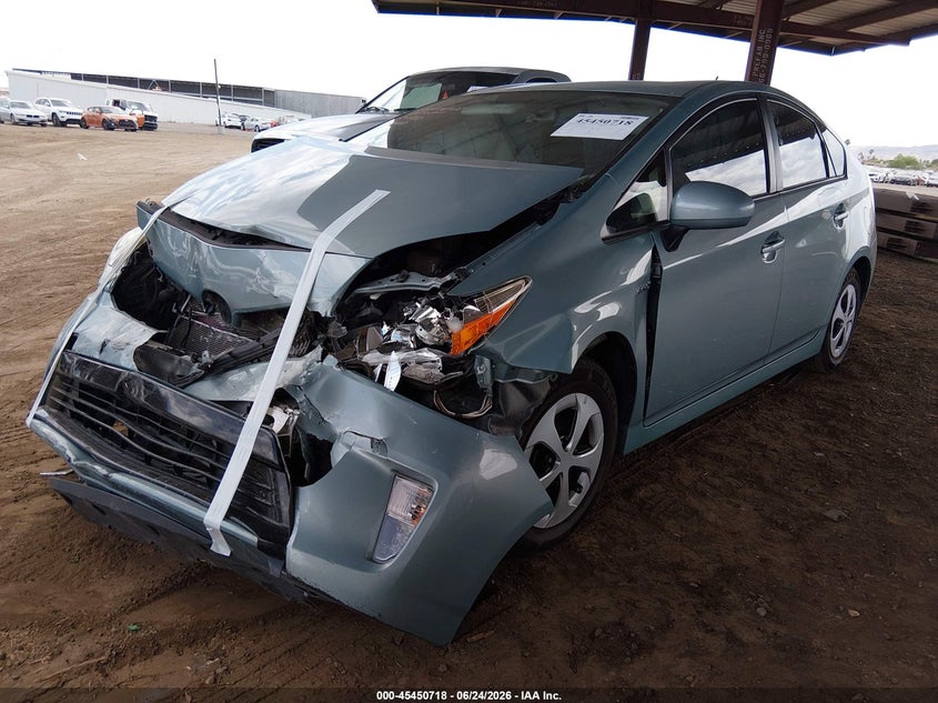 2015 Toyota Prius VIN JTDKN3DU1F1926600 IAAI salvage auction — NORMAL WEAR, Salvage Title, sold $1,750 on 2026-07-14 (photo 2)