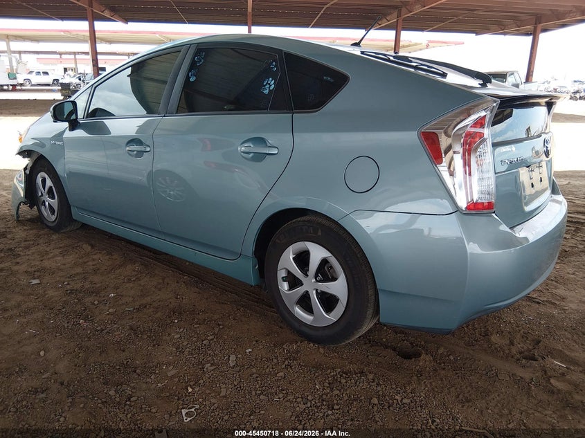 2015 Toyota Prius VIN JTDKN3DU1F1926600 IAAI salvage auction — NORMAL WEAR, Salvage Title, sold $1,750 on 2026-07-14 (photo 3)