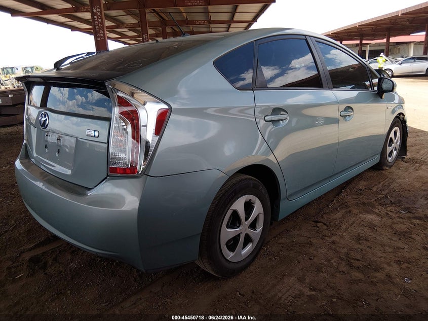 2015 Toyota Prius VIN JTDKN3DU1F1926600 IAAI salvage auction — NORMAL WEAR, Salvage Title, sold $1,750 on 2026-07-14 (photo 4)