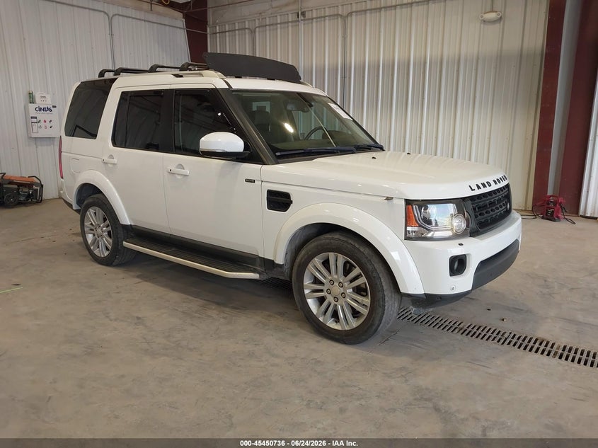 2014 Land rover Lr4 VIN SALAK2V61EA724376 IAAI salvage auction — NORMAL WEAR, Clear (Utah), sold $750 on 2026-07-29 (photo 1)