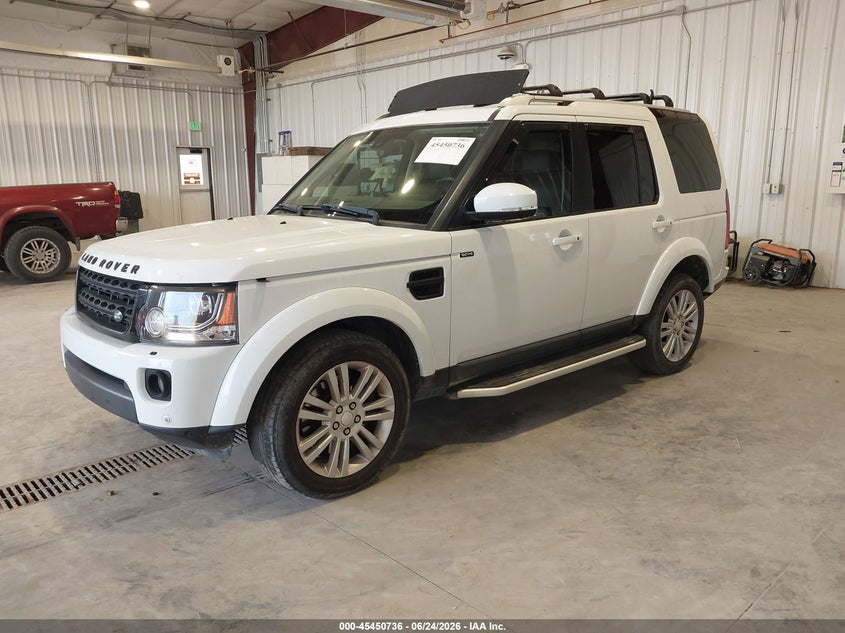 2014 Land rover Lr4 VIN SALAK2V61EA724376 IAAI salvage auction — NORMAL WEAR, Clear (Utah), sold $750 on 2026-07-29 (photo 2)