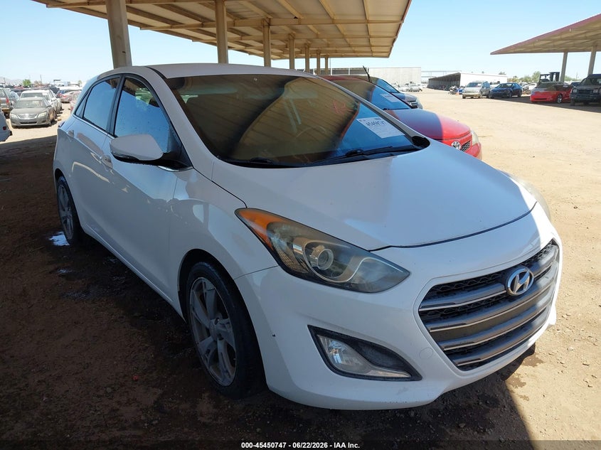2016 Hyundai Elantra VIN KMHD35LH6GU318646 IAAI salvage auction — NORMAL WEAR, Clear (Arizona), sold $175 on 2026-07-07 (photo 1)