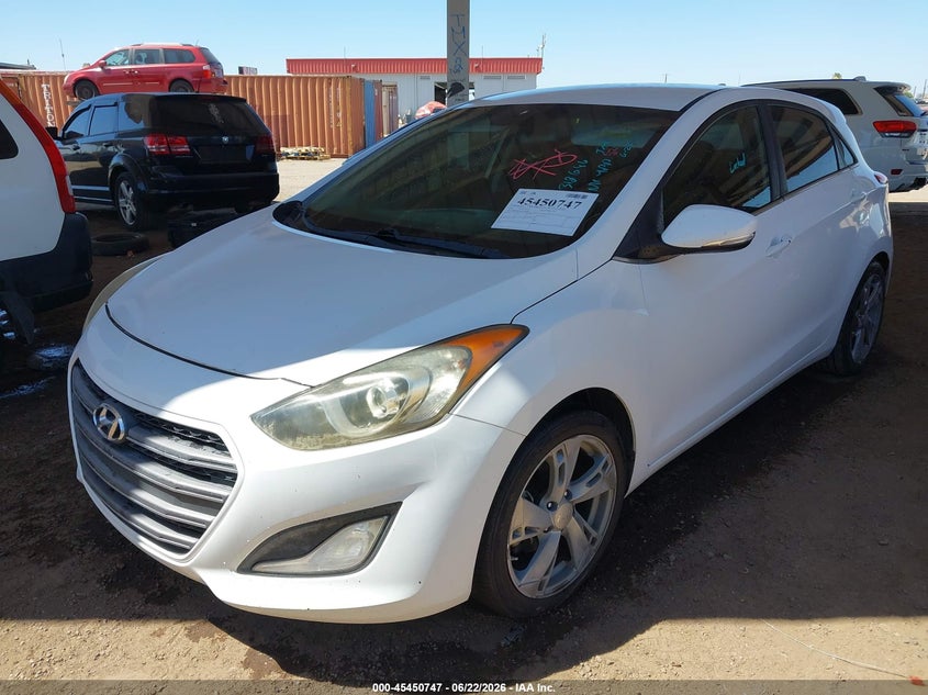 2016 Hyundai Elantra VIN KMHD35LH6GU318646 IAAI salvage auction — NORMAL WEAR, Clear (Arizona), sold $175 on 2026-07-07 (photo 2)