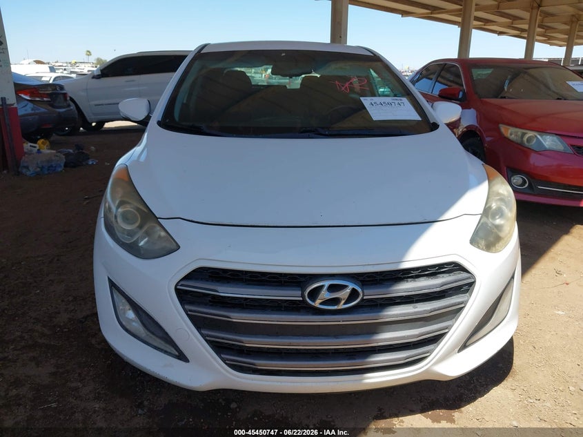 2016 Hyundai Elantra VIN KMHD35LH6GU318646 IAAI salvage auction — NORMAL WEAR, Clear (Arizona), sold $175 on 2026-07-07 (photo 6)