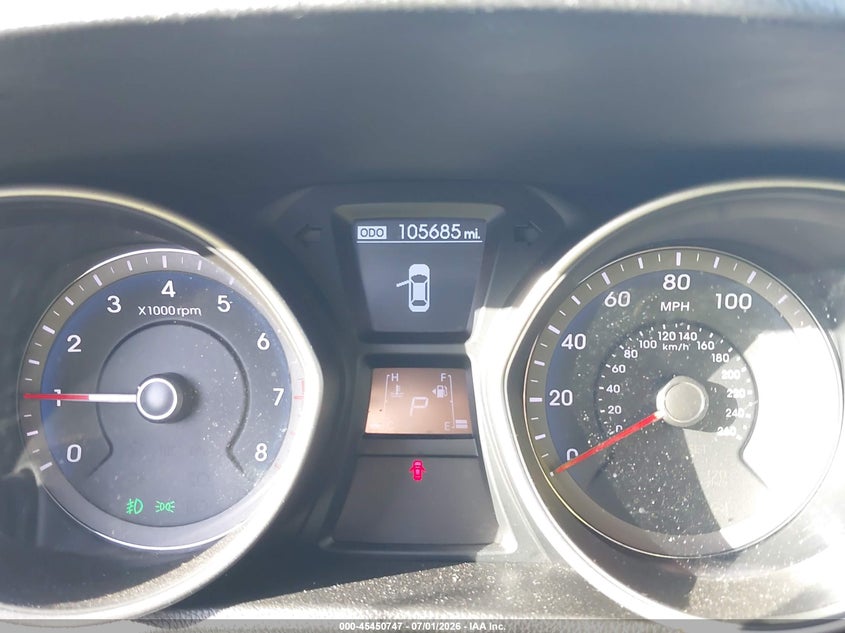 2016 Hyundai Elantra VIN KMHD35LH6GU318646 IAAI salvage auction — NORMAL WEAR, Clear (Arizona), sold $175 on 2026-07-07 (photo 7)