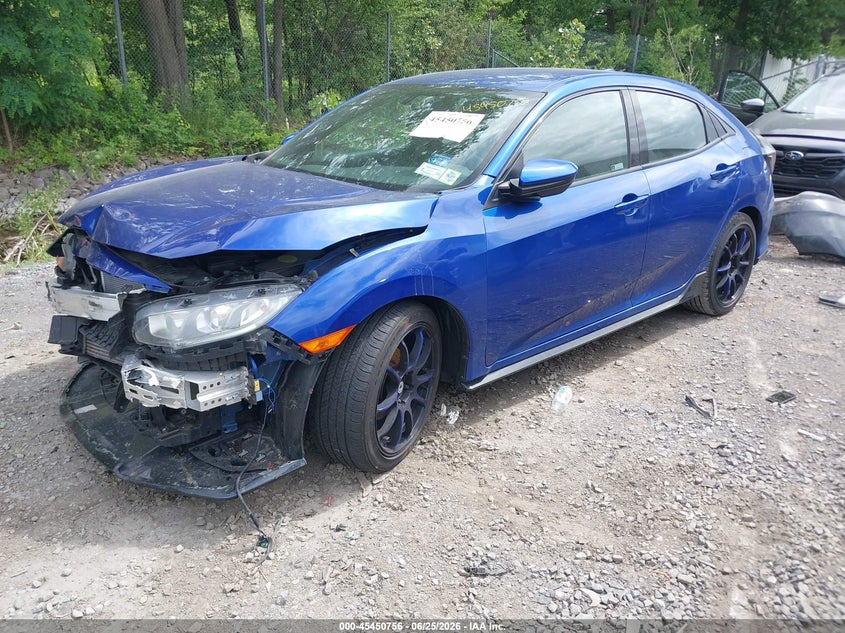2018 Honda Civic VIN SHHFK7H42JU422244 IAAI salvage auction — FRONT END, Mv-907A (New York), sold $2,675 on 2026-07-14 (photo 2)
