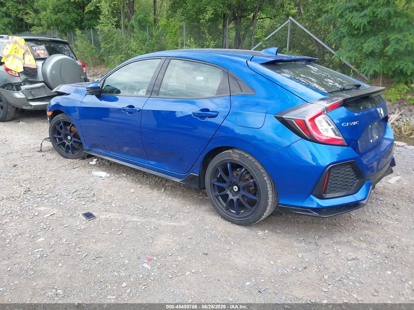 2018 Honda Civic VIN SHHFK7H42JU422244 IAAI salvage auction — FRONT END, Mv-907A (New York), sold $2,675 on 2026-07-14 (photo 3)