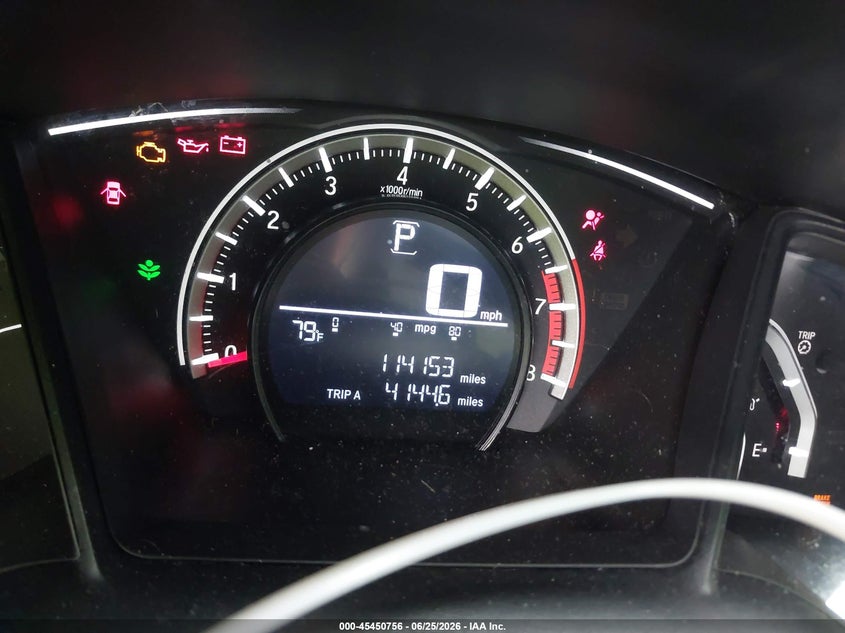 2018 Honda Civic VIN SHHFK7H42JU422244 IAAI salvage auction — FRONT END, Mv-907A (New York), sold $2,675 on 2026-07-14 (photo 7)