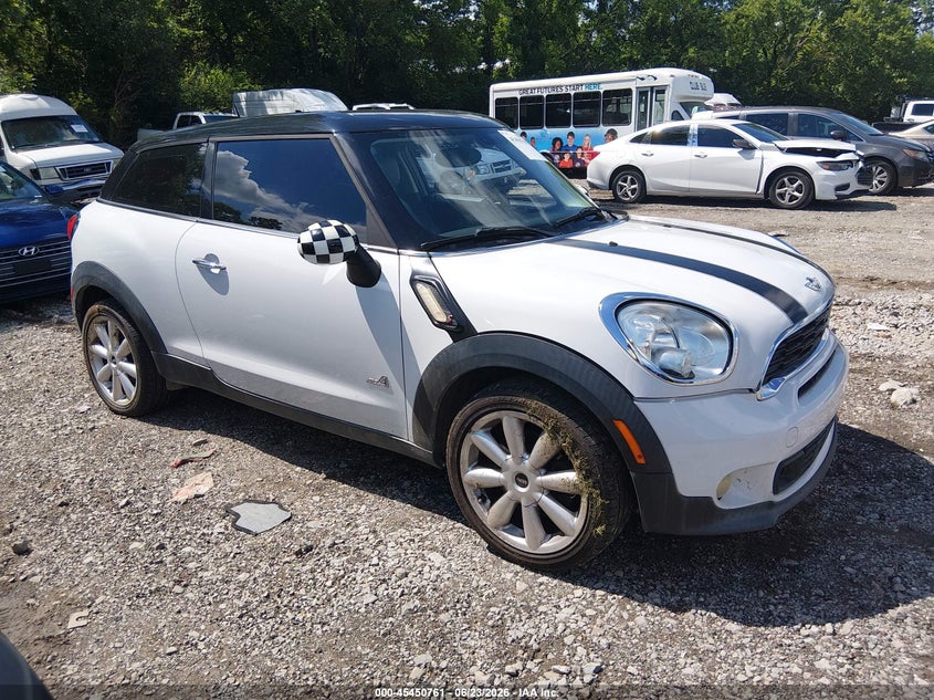 2014 Mini Paceman VIN WMWSS7C56EWN71917 IAAI salvage auction — NORMAL WEAR, Clear (Tennessee), sold $450 on 2026-07-23 (photo 1)