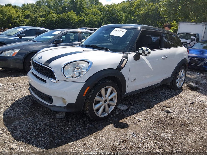 2014 Mini Paceman VIN WMWSS7C56EWN71917 IAAI salvage auction — NORMAL WEAR, Clear (Tennessee), sold $450 on 2026-07-23 (photo 2)