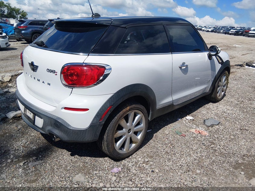 2014 Mini Paceman VIN WMWSS7C56EWN71917 IAAI salvage auction — NORMAL WEAR, Clear (Tennessee), sold $450 on 2026-07-23 (photo 4)