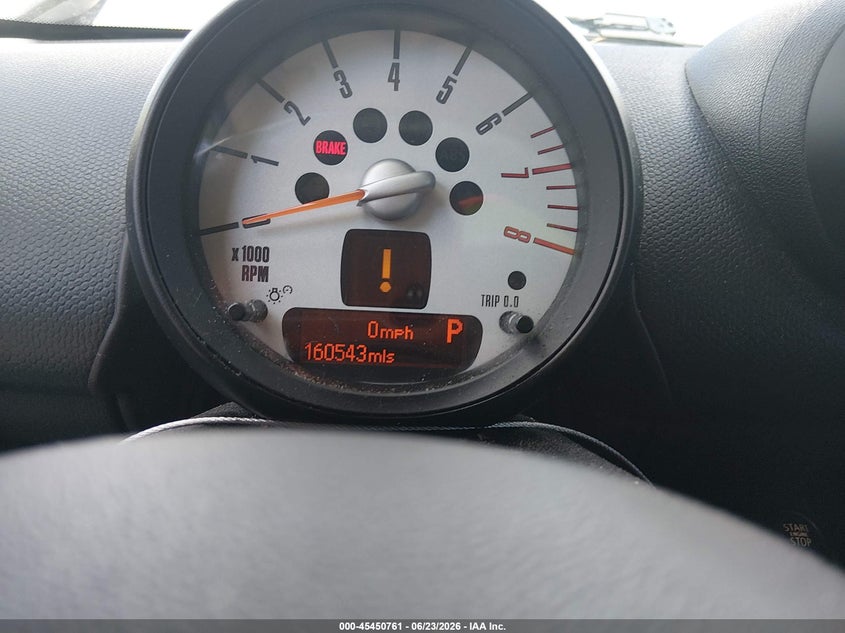 2014 Mini Paceman VIN WMWSS7C56EWN71917 IAAI salvage auction — NORMAL WEAR, Clear (Tennessee), sold $450 on 2026-07-23 (photo 7)