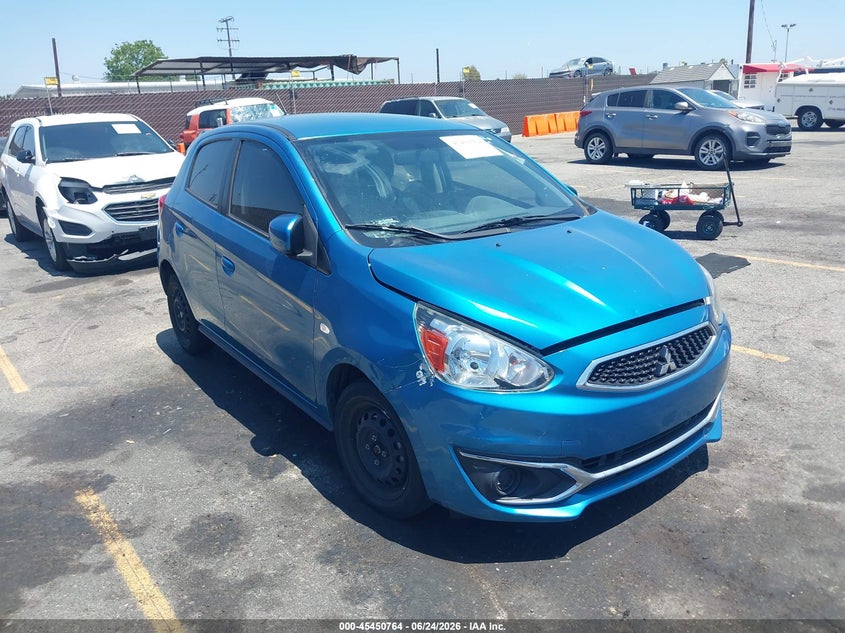 2018 Mitsubishi Mirage VIN ML32A3HJ2JH003024 IAAI salvage auction — SIDE, Salvage Title, sold $875 on 2026-07-13 (photo 1)