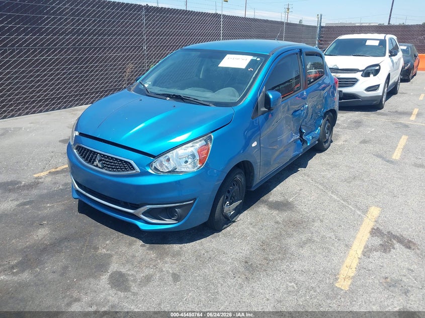 2018 Mitsubishi Mirage VIN ML32A3HJ2JH003024 IAAI salvage auction — SIDE, Salvage Title, sold $875 on 2026-07-13 (photo 2)