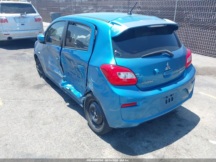2018 Mitsubishi Mirage VIN ML32A3HJ2JH003024 IAAI salvage auction — SIDE, Salvage Title, sold $875 on 2026-07-13 (photo 3)