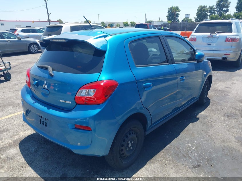 2018 Mitsubishi Mirage VIN ML32A3HJ2JH003024 IAAI salvage auction — SIDE, Salvage Title, sold $875 on 2026-07-13 (photo 4)