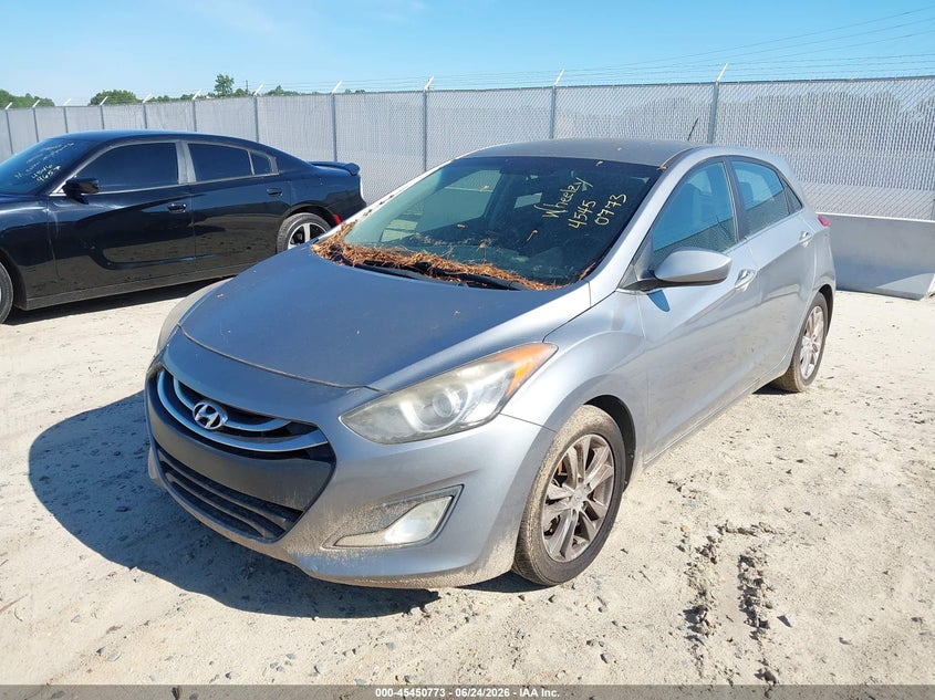 2014 Hyundai Elantra VIN KMHD35LH3EU167018 IAAI salvage auction — NORMAL WEAR, Clear (Montana), sold $550 on 2026-07-29 (photo 2)