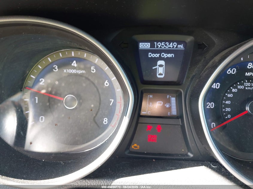 2014 Hyundai Elantra VIN KMHD35LH3EU167018 IAAI salvage auction — NORMAL WEAR, Clear (Montana), sold $550 on 2026-07-29 (photo 7)