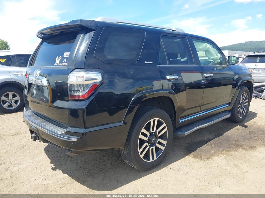 2017 Toyota 4runner VIN JTEBU5JR7H5424115 IAAI salvage auction — SIDE, Salvage Title, sold $10,200 on 2026-07-25 (photo 4)