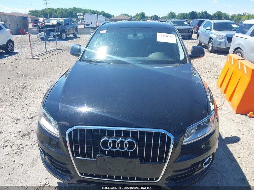 2017 Audi Q5 VIN WA1L2AFP8HA049898 IAAI salvage auction — HAIL, Clear (Wisconsin), sold $2,775 on 2026-07-09 (photo 6)