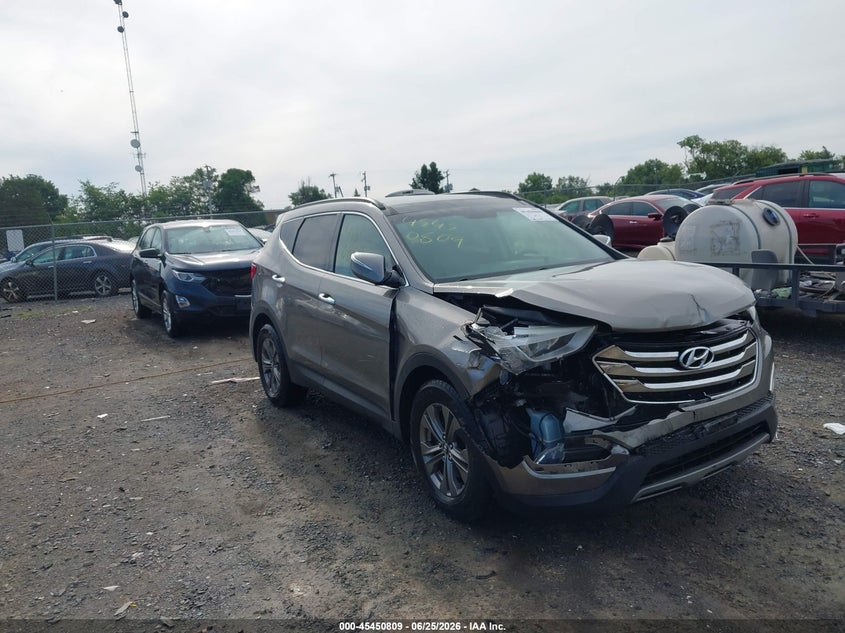 2014 Hyundai Santa fe VIN 5XYZUDLB1EG179635 IAAI salvage auction — FRONT END, Salvage (Maryland), sold $725 on 2026-07-17 (photo 1)