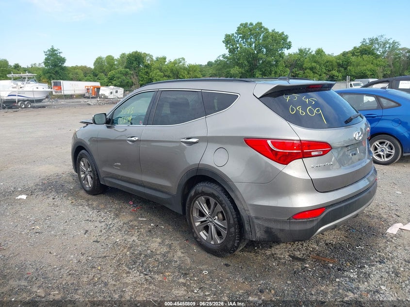 2014 Hyundai Santa fe VIN 5XYZUDLB1EG179635 IAAI salvage auction — FRONT END, Salvage (Maryland), sold $725 on 2026-07-17 (photo 3)