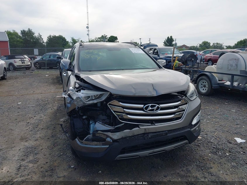 2014 Hyundai Santa fe VIN 5XYZUDLB1EG179635 IAAI salvage auction — FRONT END, Salvage (Maryland), sold $725 on 2026-07-17 (photo 6)