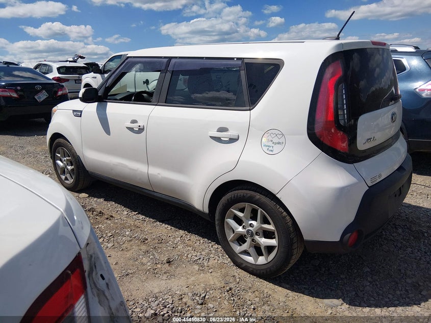 2016 Kia Soul VIN KNDJN2A20G7354703 IAAI salvage auction — NORMAL WEAR, Clear (Tennessee), sold $1,925 on 2026-07-16 (photo 3)