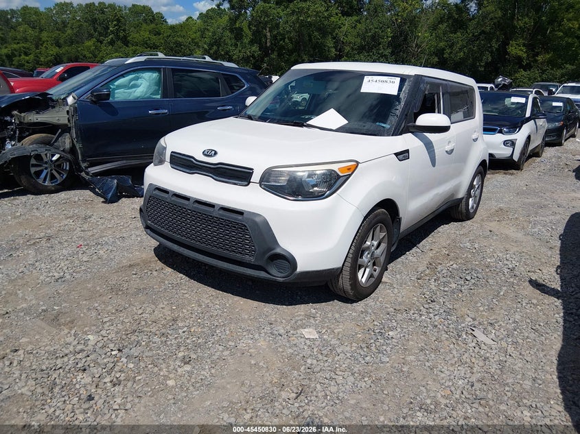 2016 Kia Soul VIN KNDJN2A20G7354703 IAAI salvage auction — NORMAL WEAR, Clear (Tennessee), sold $1,925 on 2026-07-16 (photo 6)