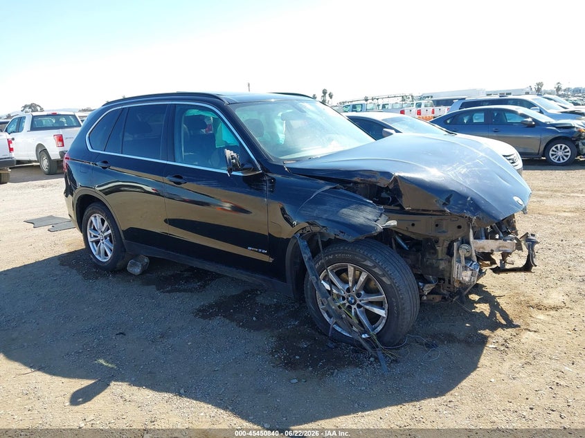 2014 BMW X5 VIN 5UXKR2C55E0H34028 IAAI salvage auction — FRONT END, Salvage (Arizona), sold $675 on 2026-07-29 (photo 1)