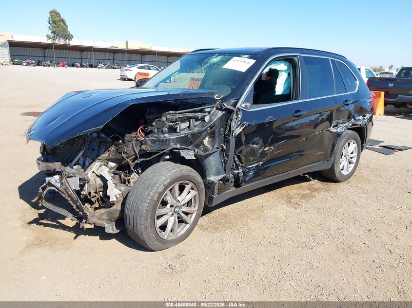 2014 BMW X5 VIN 5UXKR2C55E0H34028 IAAI salvage auction — FRONT END, Salvage (Arizona), sold $675 on 2026-07-29 (photo 2)