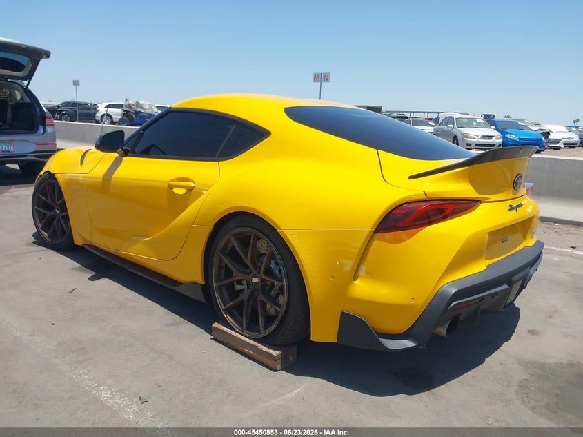 2020 Toyota Supra VIN WZ1DB4C06LW028001 IAAI salvage auction — FRONT END, Salvage (Arizona), sold $17,200 on 2026-07-09 (photo 3)