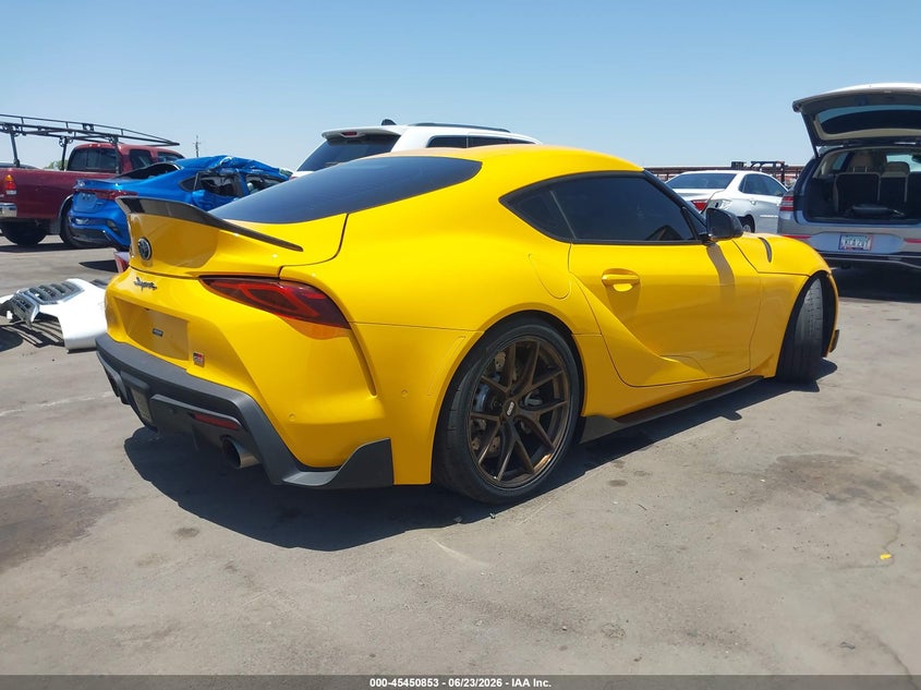 2020 Toyota Supra VIN WZ1DB4C06LW028001 IAAI salvage auction — FRONT END, Salvage (Arizona), sold $17,200 on 2026-07-09 (photo 4)