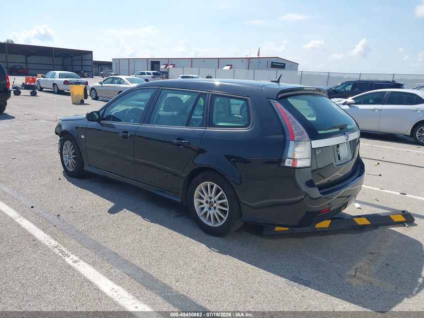 2008 Saab 9-3 VIN YS3FB59Y381153075 IAAI salvage auction — FRONT END, Clear (Indiana), sold $350 on 2026-08-07 (photo 3)