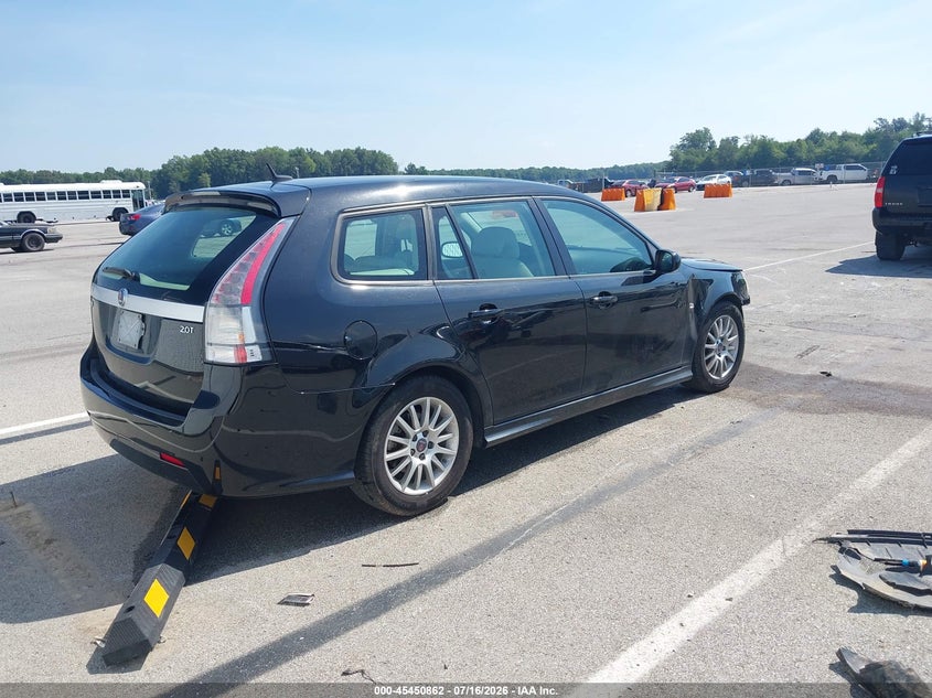 2008 Saab 9-3 VIN YS3FB59Y381153075 IAAI salvage auction — FRONT END, Clear (Indiana), sold $350 on 2026-08-07 (photo 4)