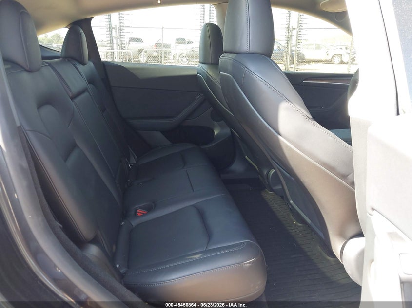 2024 Tesla Model y VIN 7SAYGDEF3RF129855 IAAI salvage auction — LEFT FRONT, Salvage Title, sold $20,100 on 2026-07-22 (photo 8)