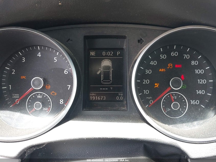 2011 Volkswagen Golf VIN WVWDA7AJ0BW218079 IAAI salvage auction — NORMAL WEAR, Original (Texas), sold $300 on 2026-07-29 (photo 7)