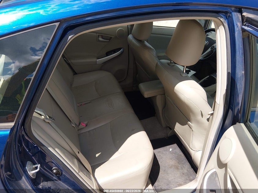2011 Toyota Prius VIN JTDKN3DU7B0294685 IAAI salvage auction — NORMAL WEAR, Clear-Endorsement (Wisconsin), sold $900 on 2026-07-15 (photo 8)