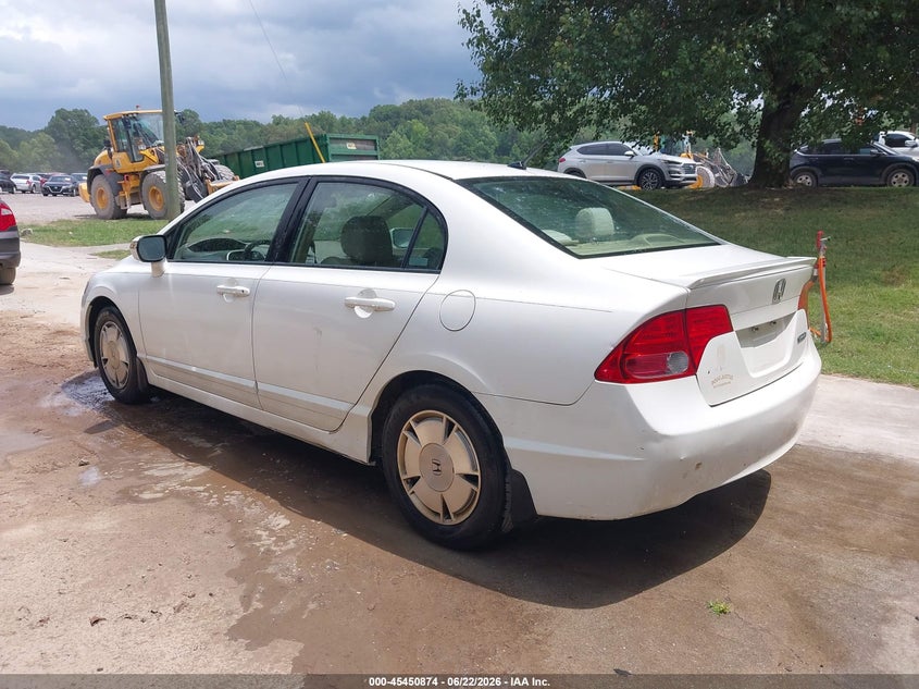 2008 Honda Civic VIN JHMFA36228S015485 IAAI salvage auction — NORMAL WEAR, Clear (Tennessee), sold $300 on 2026-07-22 (photo 3)