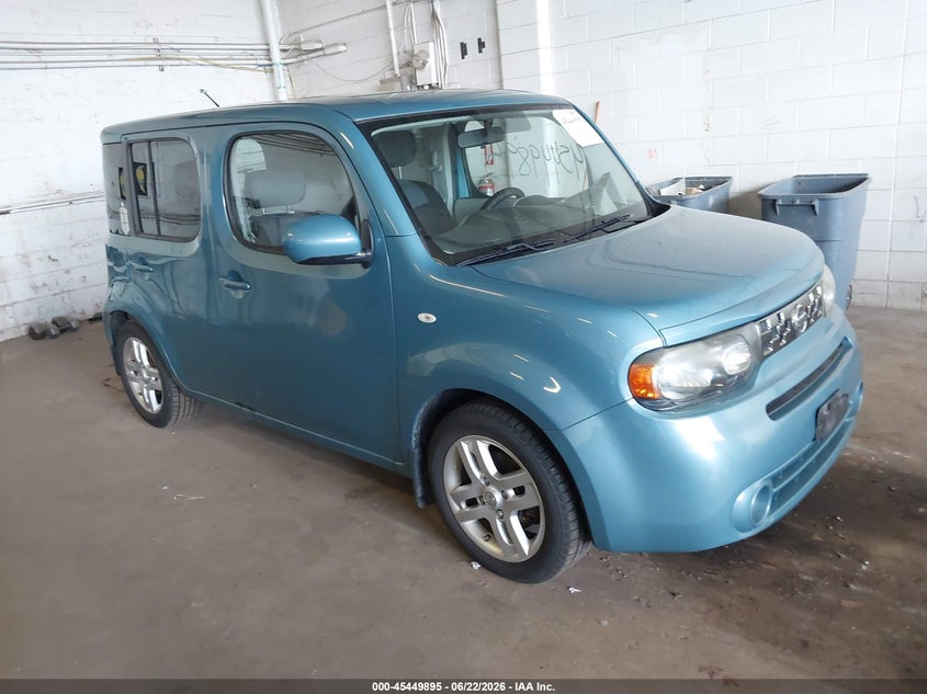2010 Nissan Cube VIN JN8AZ2KR3AT153185 IAAI salvage auction — NORMAL WEAR, Clear (Minnesota), sold $575 on 2026-07-08 (photo 1)