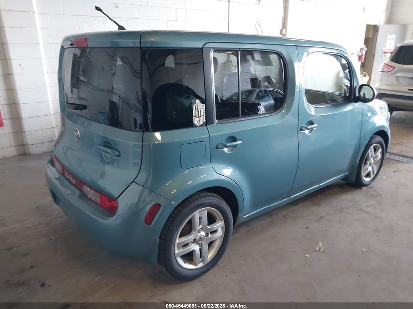 2010 Nissan Cube VIN JN8AZ2KR3AT153185 IAAI salvage auction — NORMAL WEAR, Clear (Minnesota), sold $575 on 2026-07-08 (photo 4)