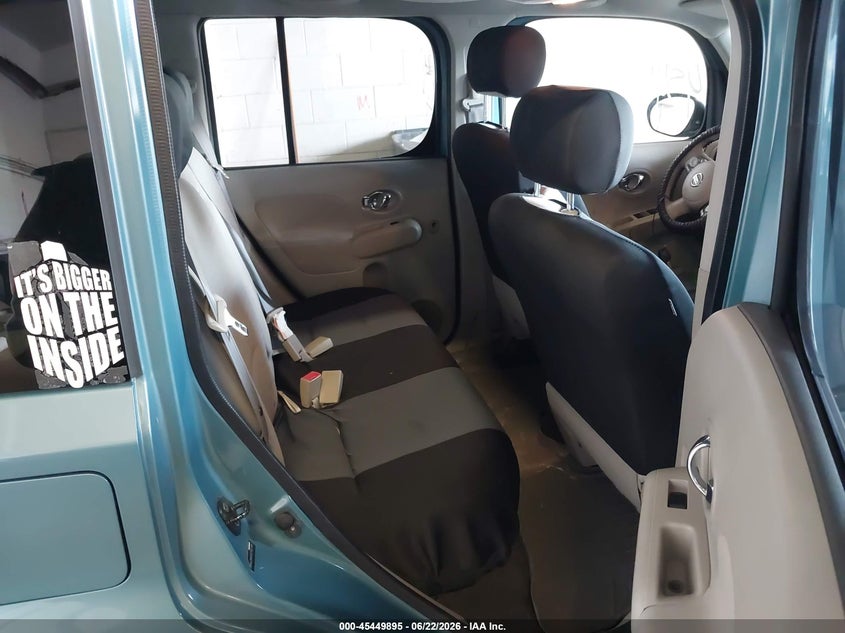 2010 Nissan Cube VIN JN8AZ2KR3AT153185 IAAI salvage auction — NORMAL WEAR, Clear (Minnesota), sold $575 on 2026-07-08 (photo 8)