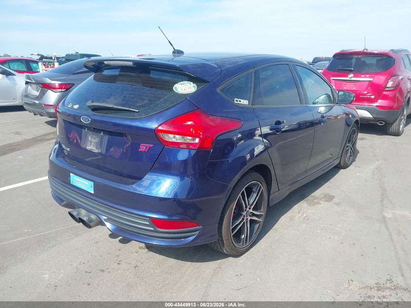 2016 Ford Focus st VIN 1FADP3L90GL249955 IAAI salvage auction — NORMAL WEAR, Clear (North Carolina), sold $1,250 on 2026-07-08 (photo 4)