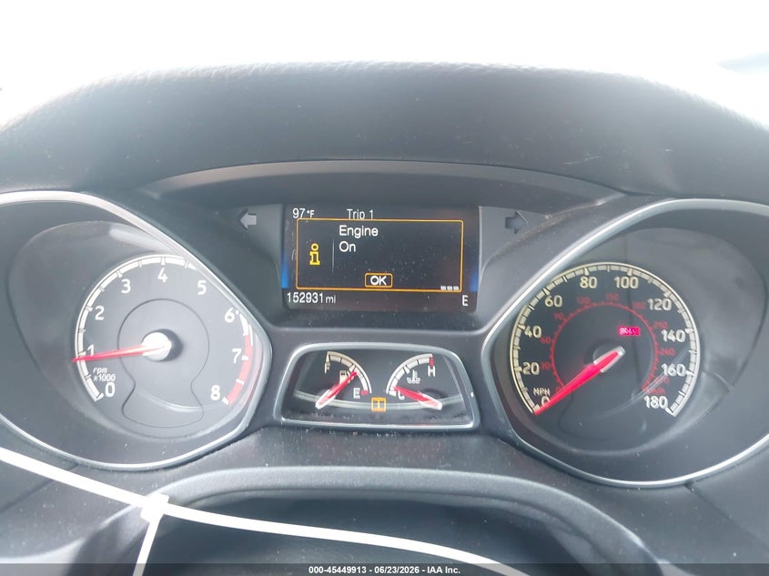 2016 Ford Focus st VIN 1FADP3L90GL249955 IAAI salvage auction — NORMAL WEAR, Clear (North Carolina), sold $1,250 on 2026-07-08 (photo 7)