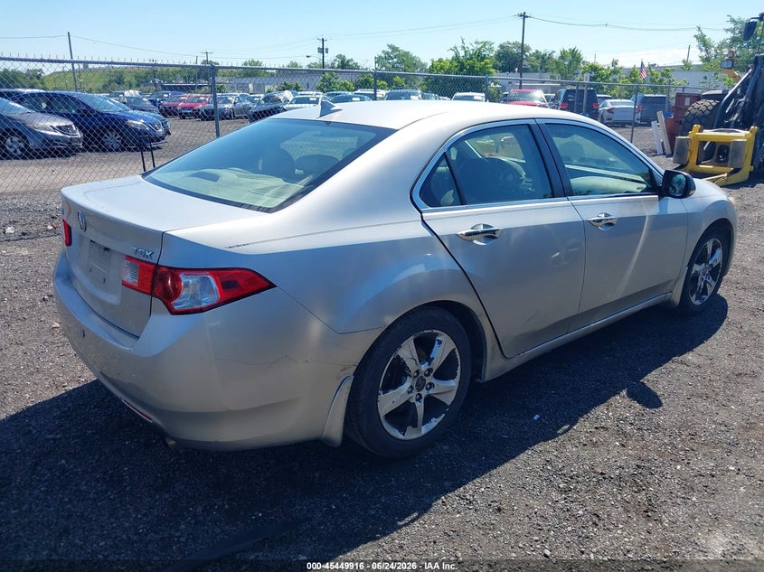 2009 Acura Tsx VIN JH4CU26629C025825 IAAI salvage auction — NORMAL WEAR, Clear (New Jersey), sold $500 on 2026-07-29 (photo 4)